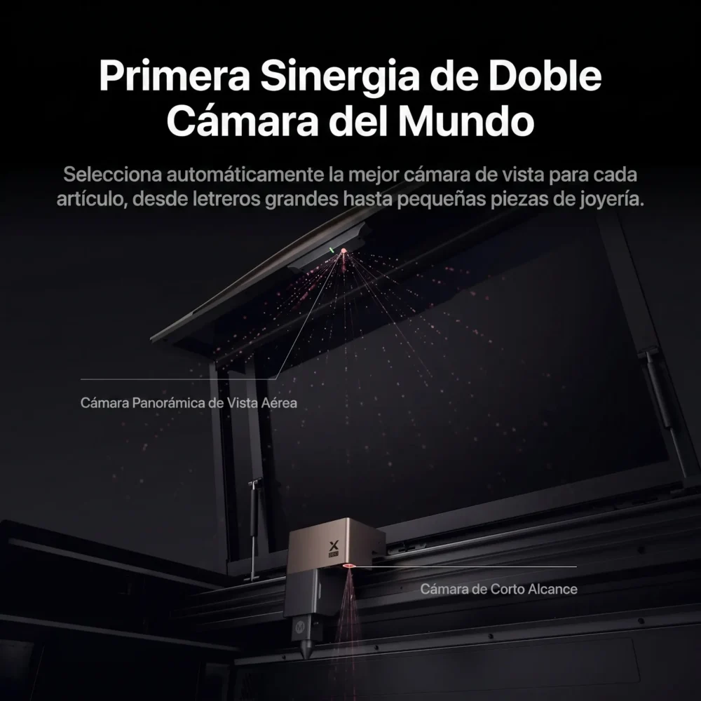 xttool p3 3 MAQUINA LASER XTOOL P3 920X460MM 80W STANDALONE CUATRO CAMARAS